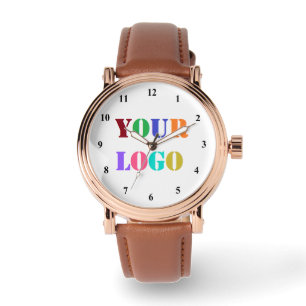 Aangepaste uw bedrijf Logo Business Watch Horloge