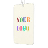 Aangepaste uw bedrijf Logo Car luchtverfrisser (Links)