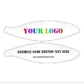 Aangepaste uw bedrijf Logo en tekst basketbal (Panelen)