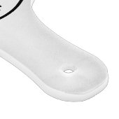 Aangepaste uw bedrijf Logo en tekst snijplank (Hoek)