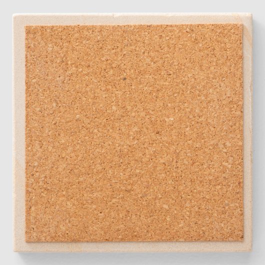 Aangepaste uw bedrijf Logo en tekst stenen Onderze Stenen Onderzetter (Achterkant)