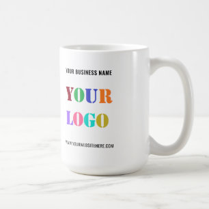 Aangepaste Uw Bedrijf Logo Promotionele Zakelijke Koffiemok