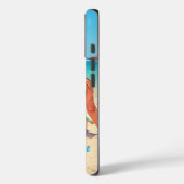 Aangepaste uw favoriete foto met tekst iPhone Case (Achterkant / Links)