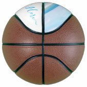 Aangepaste uw foto basketbal cadeau met tekst naam (Rechts)