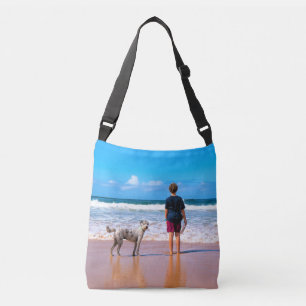 Aangepaste uw foto Crossbody tas gepersonaliseerd