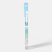 Aangepaste uw foto iPhone Case Gift met tekst (Achterkant / Links)