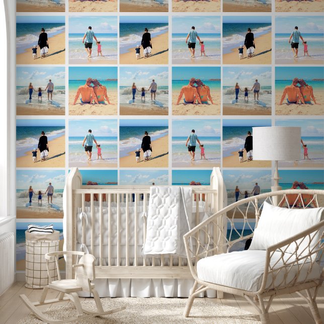 Aangepaste uw fotocollage gepersonaliseerde foto's behang (Kinderen)