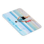 Aangepaste uw fotomagneet met tekst gepersonalisee magneet (Rechterzijde)