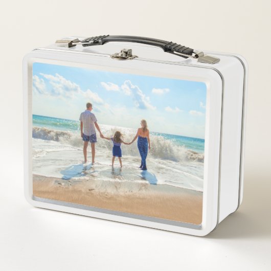 Aangepaste uw Photo Metal Lunch Box gepersonalisee (Voorkant)