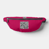 Aangepaste uw QR-code Fanny Pack - Kies kleuren Heuptasje (Liggend)