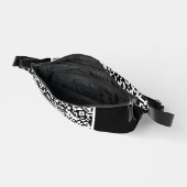 Aangepaste uw QR Code Scan Fanny Pack - Kies kleur Heuptasje (Open)