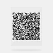 Aangepaste uw QR-code Scan gepersonaliseerd acryl Bord (Voorkant)