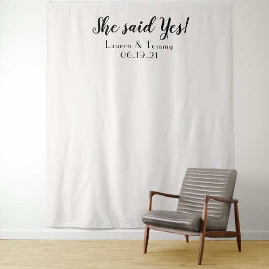 Aangepaste V2-achtergrond voor Mary-Ellen Wandkleed (In situ)