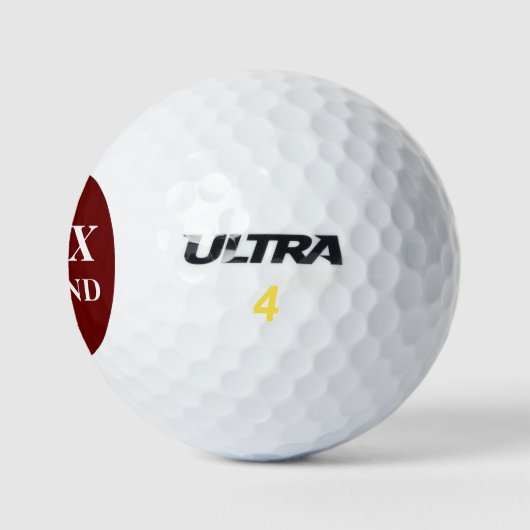 Aangepaste Vader Verjaardag Golfer Elk jaar Legend Golfballen (Logo)