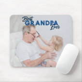 Aangepaste Vaderdag Foto beste opa ooit Muismat (Met muis)