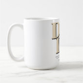 Aangepaste Vaderdag-fotocollage | DAD-brieven - Koffiemok (Links)