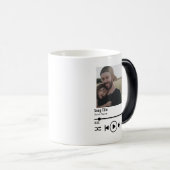 Aangepaste Vaderdag fotolijst Magische Mok (Voorkant rechts)