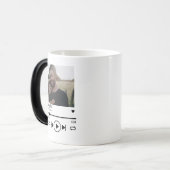 Aangepaste Vaderdag fotolijst Magische Mok (Voorkant links)