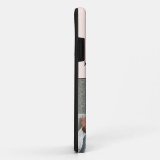 Aangepaste Vaderdag Foto's iPhone Case (Achterkant/rechts)