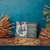 Aangepaste Vaderdag Nickname Kinder foto Fotoplaat (Zijkant)