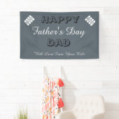 Aangepaste Vaderdag Spandoek (Insitu)