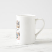 Aangepaste vaders dag 4 foto-collage Beste vader o Porselein Kop (Rechts)