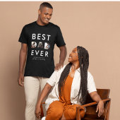 Aangepaste vaders Dag Foto Collage Beste vader ooi Tri-Blend Shirt