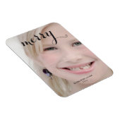 Aangepaste vakantie foto magneten tekst gepersonal (Rechterzijde)