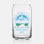 Aangepaste vakantie-zomervakantieband blikvorm glas (Voorkant)