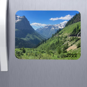 Aangepaste vakantiefoto koelkast magneet