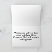 Aangepaste vakantiefoto sjabloon Vrolijk kerstfees (Binnen)