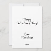 Aangepaste Valentijn 'Je bent mijn sloth-mate,' gr Feestdagenkaart (Achterkant)