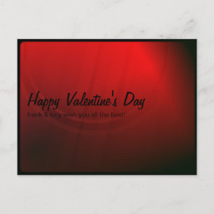 Aangepaste Valentijnsdag Feestdagenkaart