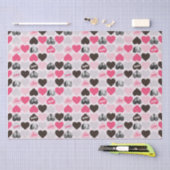 Aangepaste Valentijnsdag - Hartenfoto - Collage Tissuepapier (Craft)