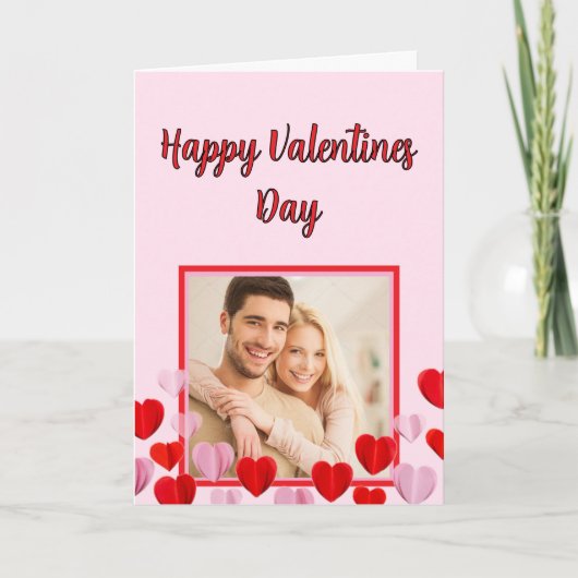 Aangepaste Valentijnsdag Kaart (Voorkant)