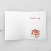 Aangepaste Valentijnsdag Kaart (Binnen)
