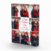 Aangepaste Valentijnsdag Romantisch Paar Collage Fotoblokken (Rechts)