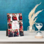 Aangepaste Valentijnsdag romantische paar foto Fotoplaat (Zijkant)