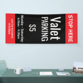 Aangepaste Valetparkeerplaats Spandoek (Beurs)