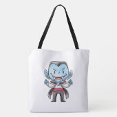 Aangepaste Vampire Treat Canvas tas (Achterkant)