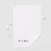 Aangepaste Van der Ven Logo Golf Club Handdoek (Insitu)