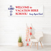 Aangepaste VBS Welkomstbanner Spandoek (Insitu)