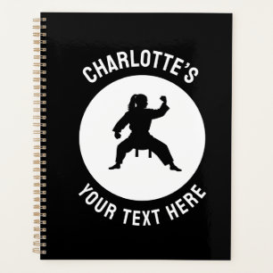Aangepaste vechtsporten karate Taekwondo Vechten Planner