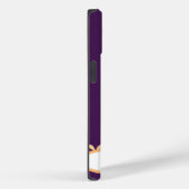 Aangepaste veldbloemen Paarse telefooncel Case-Mate iPhone Case (Achterkant / Rechts)