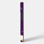 Aangepaste veldbloemen Paarse telefooncel Case-Mate iPhone Case (Achterkant / Links)