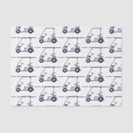 Aangepaste vellen Golfpapier Tissuepapier (Voorkant)