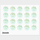 Aangepaste ventilatorstickers en labels, aangepast ronde sticker (Vel)