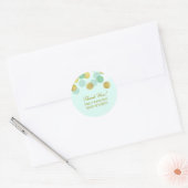 Aangepaste ventilatorstickers en labels, aangepast ronde sticker (Envelop)
