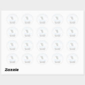 Aangepaste ventilatorstickers en labels, aangepast ronde sticker (Vel)