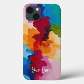 Aangepaste verf telefoonhoesje Case-Mate iPhone case (Achterkant)